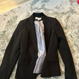 Calvin Klein Silver Satin Jacket